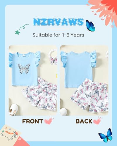 Image of NZRVAWS Girl Clothes Toddler Girls Summer Outfit Heart Tank Top+Pink Shorts 2 Piece Clothing for Girl 1 2 3 4 5 6 7 T