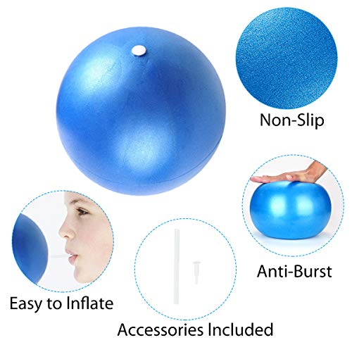 PROVO 2 stuks Zachte Pilates Balls, Mini Yoga Ball Zachte Pilates Bal Anti-slip Gymnastiekbal Anti Burst bal Oefenbal… - Image 6