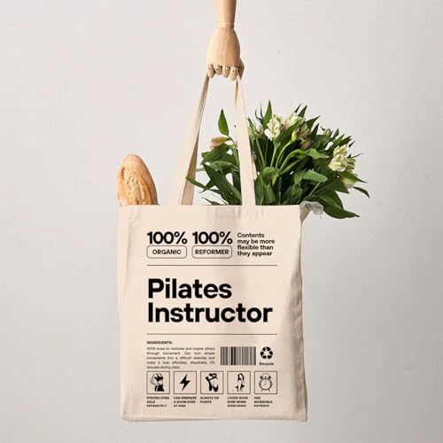 Bolso tote Pilates Lover para instructoras miniatura 2