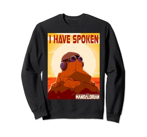 Sweatshirt Mandalorian I Have Spoken pour fan de Star Wars