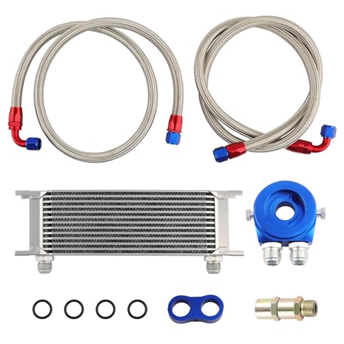 maXpeedingrods Universal 13 Row AN-10 Kit radiatore olio Oil Cooler