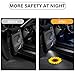 Car Door Lights Projector, Sunflower Car Door Projector Lights Universal Welcome Courtesy Ghost Shadow Lamp Fit for All Car Models Sunflower