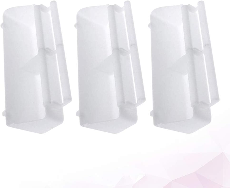 Balacoo 5pcs Budgie Water Feeders for Cages Budgie Cage Accessories Feeder Hanging Food Bird Waterer Food Bird Water Parrot Birdcage Dispenser White