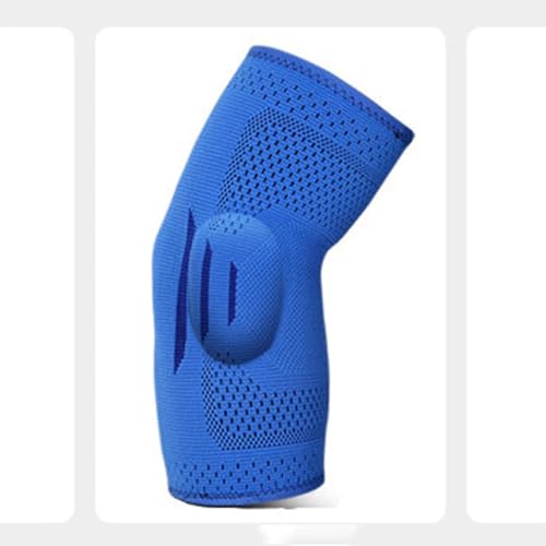 HIONJIN Sports Knitted Elbow Protection Outdoor Skiing Running Basketball Fitness Arm(Small)