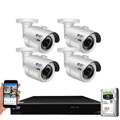 GW Security Smart AI 8 Channel H.265+ PoE NVR Ultra-HD ...