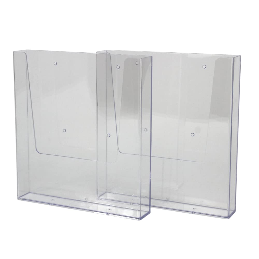 Buy Wall ed A4 Leaflet Display Holder. Clear Plastic Leaflet Dispenser