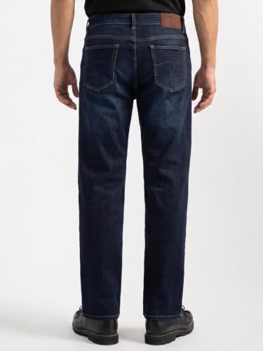 Image of Spykar Men's Ricardo Straight Fit Jeans | Mid Rise | Casual Denim | Non-Stretch Fit | Jeans for Man