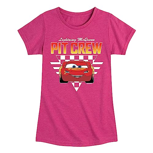 Disney - Cars - Pit Crew - Toddler and Youth Girls Short Sleeve Graphic T-Shirt