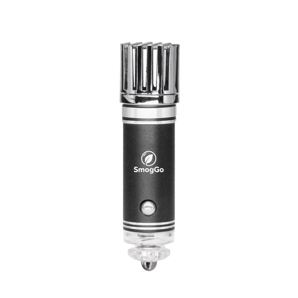 Novus Car Air Purifier & Ionizer | Removes Cigarette Smoke, Pet & Food Odors, Bad Smell, Allergens & Pollutants | 12V Plug & Play | For All Cars | Zero Maintenance (Black)-image-32