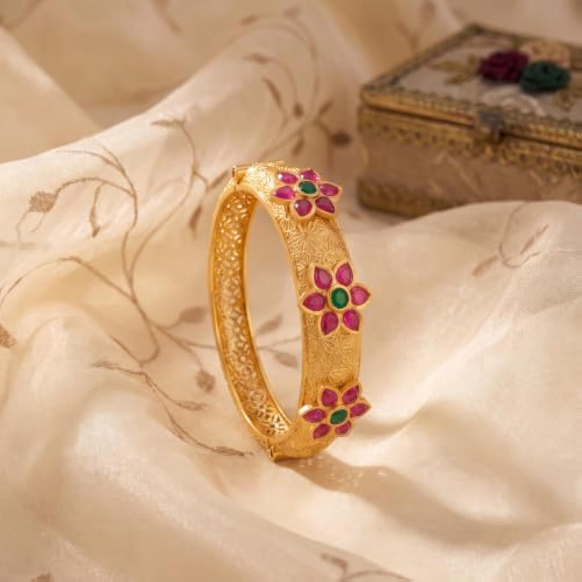 Women's 24k SmartGold Pankaj Ratna Kada