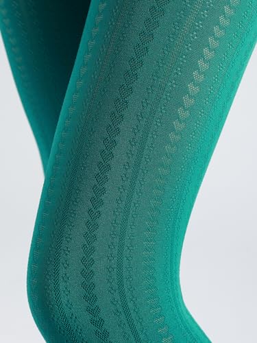 Image of Sahabowi Women Tights, Sheer High Waist Pantyhose, Vintage Control Top Stockings, Siwa7