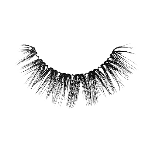 Kiss My Lash But Bolder 3D Volume False Eyelashes - Big Personality, Black, Comfortable, Voluminous, Natural-Looking, Faux Mink, Vegan, Fuller, 3D Lashes, Superfine, Knotless, Fluffy & Soft | 1 Pair #TOP5