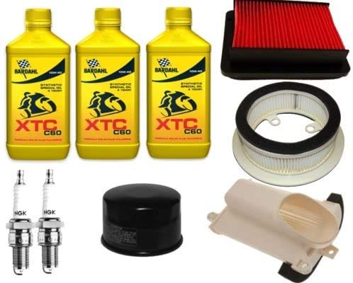 KIT TAGLIANDO COMPLETO BARDAHL YAMAHA T-MAX 530 2012 2013 2014 2015 2016 FILTRI ARIA CANDELE