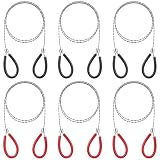 Guduling 6 Stück Sägedraht, Drahtsäge 80 cm, Edelstahl Wire Saw