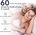 Nasal Strips for Snoring（60 Count),Extra Strength Nasal Strips for Breathing,Hypoallergenic Strong Nose Strips Tape, Boost Oxygen Inhale, Improve Sleep Quality,Latex Free Snore Reducing Aids