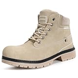[ZUSERIS] 防寒靴 トレッキングシューズ メンズ レディース スノーブーツ スノーシューズ ハイキングブーツ ブーツ 冬靴 防水 防滑 綿靴 雪靴 暖かい 裏起毛 カーキ24.5CM