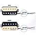 ASCENDAS HS2 Electric Guitar Double Coil Humbucker Pickups Neck and Bridge Set for Gibson Les Paul Replacement