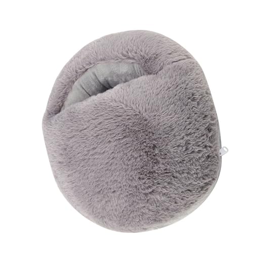 Almohadilla calefactora para pies de tela plush premium miniatura 3