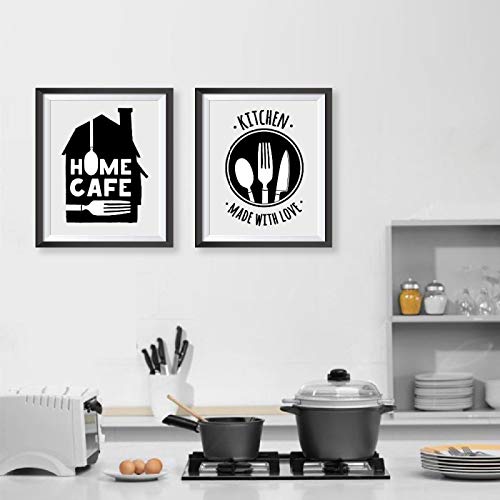 Art mural cuisine de qualité supérieure : impression sur toile robuste pour maison et café