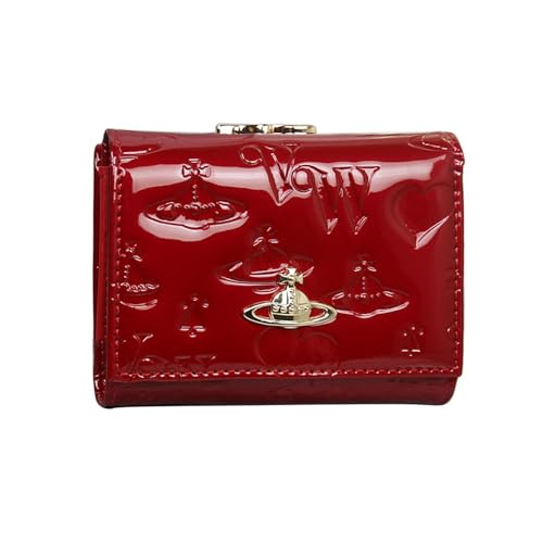 三つ折り財布 イル ミニ財布 ブラウン レディース51010018 L001L N403[ 並行輸入品 ] (レッド)