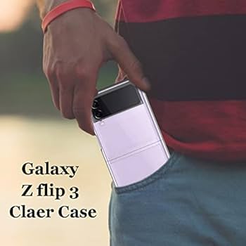 Amazon.com: Flowhale Z Flip 3 Case Clear, for Galaxy Z Flip 3 Case