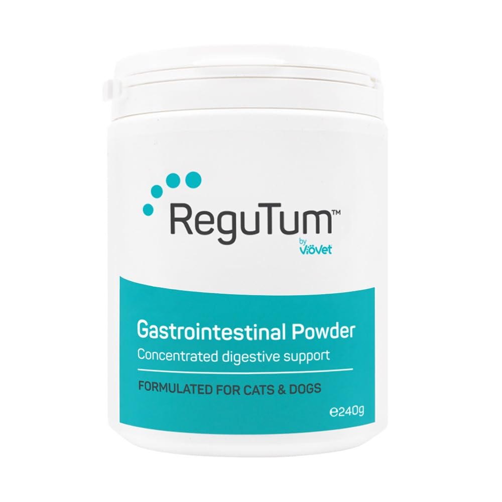 VioVet ReguTum Gastrointestinal Powder, Chicken Flavoured, Digestive Support, 240g