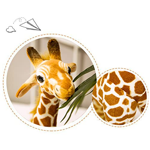 Giraffe Stuffed Animal Lifelike Stuffed Animal Design With Wire-Framed Legs & Soft Posable Neck Giraffe Plush Doll For Boys And Girls’s Birthday (20 Inches) #TOP3