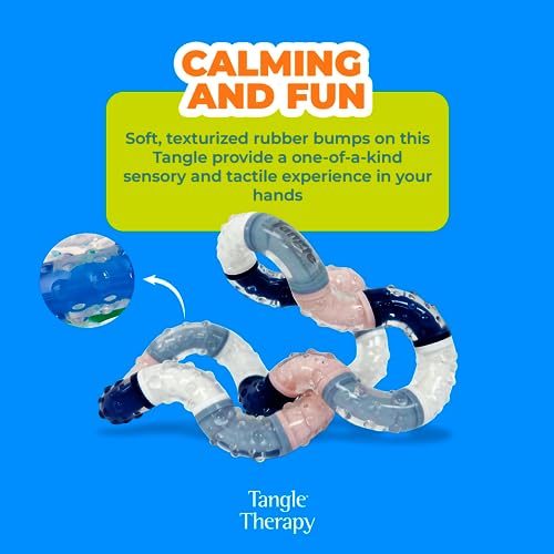 Tangle® Therapy Relax - Fidget Toy for Adults and Children - Improves Focus and Relaxes ADHD Symptoms When Played with - Quiet Fidget Toy for Work Or School - Hand Therapy Device image 12