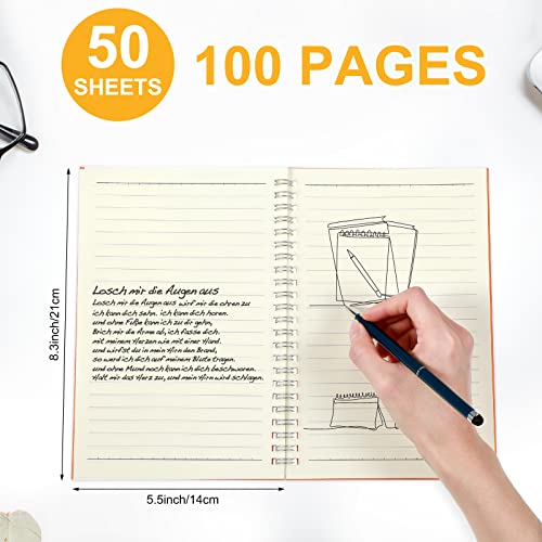 15 Pcs Bulk Spiral Notebook, College Ruled Spiral Bound Notebooks Journals Notebooks 8.3 X 5.5 Inch, 15 Pastel Color School Notebooks A5 Writing Notebooks #TOP2