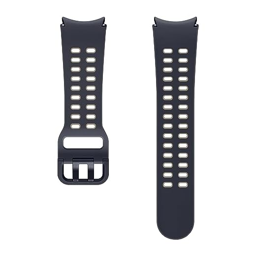 Samsung Extreme Sport Band (S/M) Cinturino sportivo per Galaxy Watch4 | Watch5 | Watch6 | Watch FE | Watch7 Series, Graphite/Titan