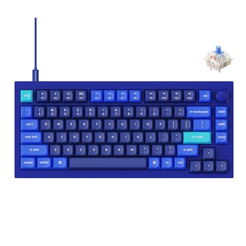 Keychron Q1 Pro 75% メカニカルキーボード 本体 Amazon.co.jp: Keychron Q1 RGB 有線 カスタム メカニカル キーボード