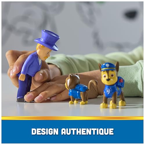 Paw Patrol Pat Patrouille Figurines Hero Pups Maire Hellinger Figurine Articulée À Collectionner Chase Pat Patrouille Jouet Cadeau Enfant et + Jouet Enfant et + - vue 10