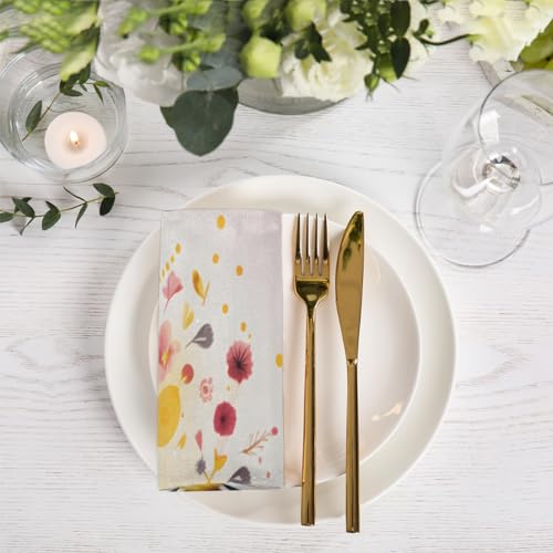 Set de 6 Servilletas de Tela Multicolor 50.5 x 50.5 cm miniatura 6