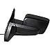 Replacement Driver Power Side View Mirror Heated Textured Black Compatible with 2006-2010 Commander 55396637AD