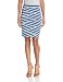 BCBGMAXAZRIA Women's Scheana Striped Skirt