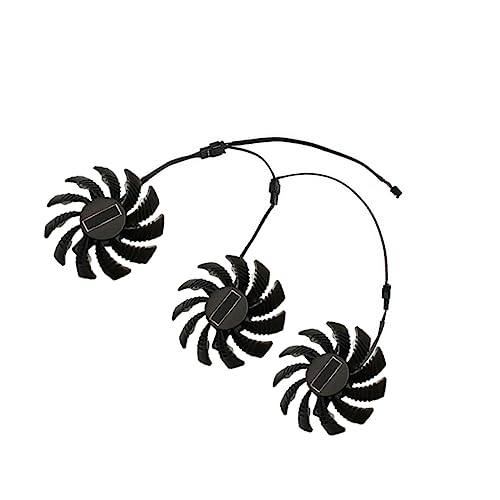 CLISPEED Ventilateur de Remplacement pour Carte Graphique Refroidisseur PC Pratique et Compact Accessoire Informatiques pour Réparation de Ventilateurs