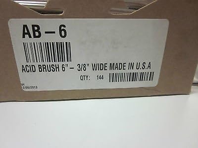Miniatura 2 de Un montón de  24  6" L 38" de ancho mango de metal cepillo ácido cepillo hecho en los Estados Unidos