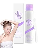 Cloud Sense Hair Removal Mousse Spray, Painless Coconut Oil Depilatory Foam, Pain-Free Hair Removal Foam Cream for Sensitive Skin, Bikini, Gentle Soothing Body & Underarm Legs for Women Men (1P)