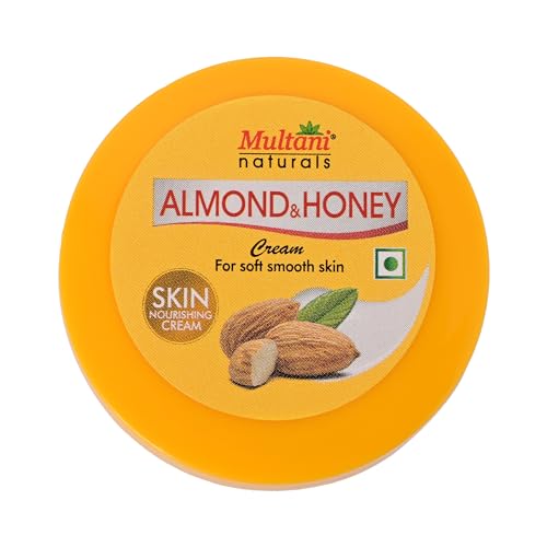 Image of Multani Naturals Almond & Honey Cream | Deep Nourishing Hands & Body | 15 Ml X24