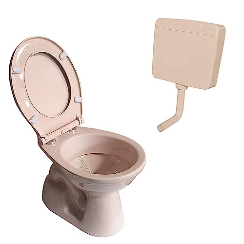 BELVIT Stand-WC Tiefspüler, Tiefspültechnik, Abgang Boden senkrecht, 39x35x55,5 cm,...