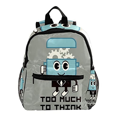 Sac à dos pour enfants au design amusant et multicolore de 30,5 cm
