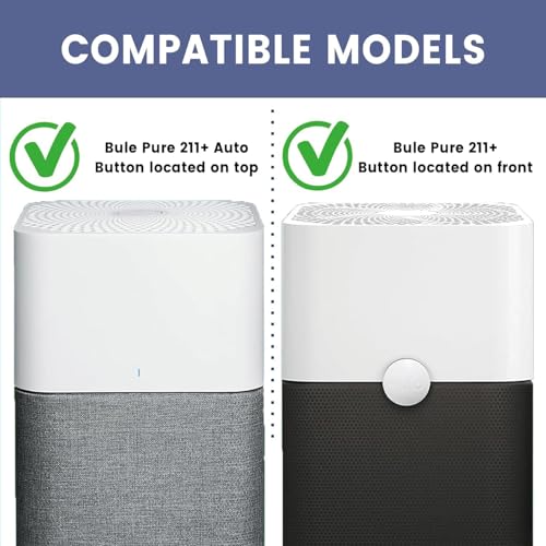 Image of 1 Pack 211+(AUTO) Replacement Filter Compatible with Blue Pure 211+ Air Purifier,2-in-1 H13 True Filter with Activated Carbon Filter