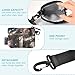 4th Of July Independence Day White Warrior Bird Women's Card Cases Change Holder Cute Fashion Business Card Holder with Wristlet Strap for Ladies 2 Packs