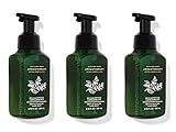 Bath & Body Works Aromatherapy Stress Relief Eucalyptus Spearmint Gentle Foaming Hand Soap 8.75 fl.oz Set of 3