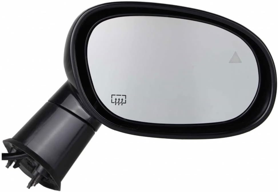 For Dodge Challenger Door Mirror 2015 16 17 18 2019 Driver Side | Power | Heated | w/Blind Spot Detection | Paint To Match | Coupe | Replacement For CH1320483 | 5LD67DX8AD
