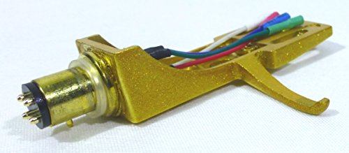 Gold Plated Phono Turntable Headshell For Technics & Other Turntables #TOP5