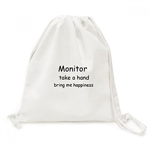 Sac à cordon Moniteur DIYthinker pour vos voyages et loisirs