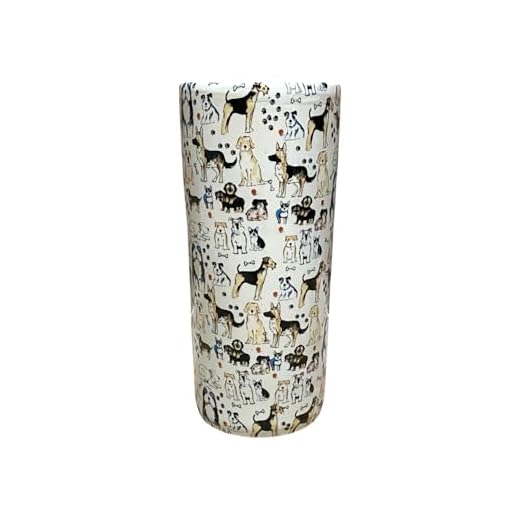 AcaciaHome Portaombrelli rotondo in ceramica, supporto perfetto per casa, ufficio e ingresso, aggiunge tocco sofisticato agli spazi abitativi per canne e bastoni da passeggio