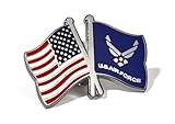 USAF U.S. Air Force Flags Lapel Pin