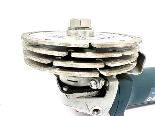 Wellerwerkzeuge WELLERWERZEUGE I Groove Milling Adapter M14 for Angle Grinder up to 24 mm Groove Width Slot Machine Adapter Wall Chaser - Image 4